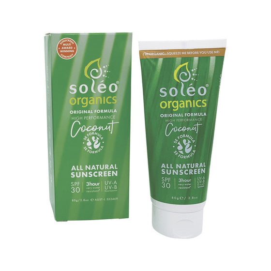 Soleo Organics All Natural Sunscreen 80g