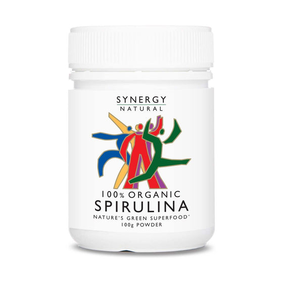 Synergy Natural Spirulina Organic Powder 100g