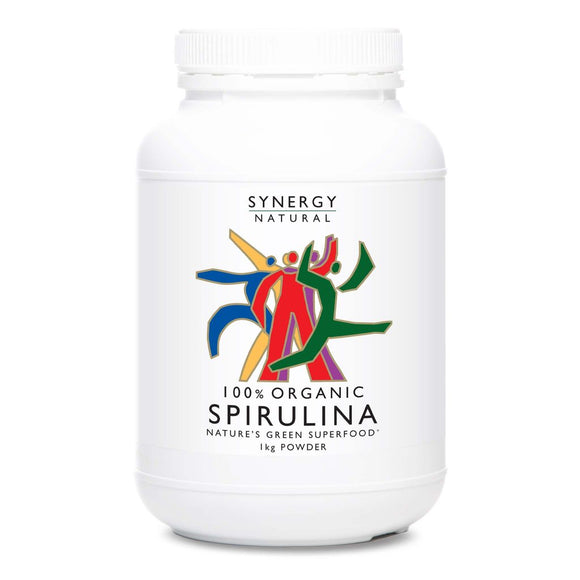 Synergy Natural Spirulina Organic Powder 1kg