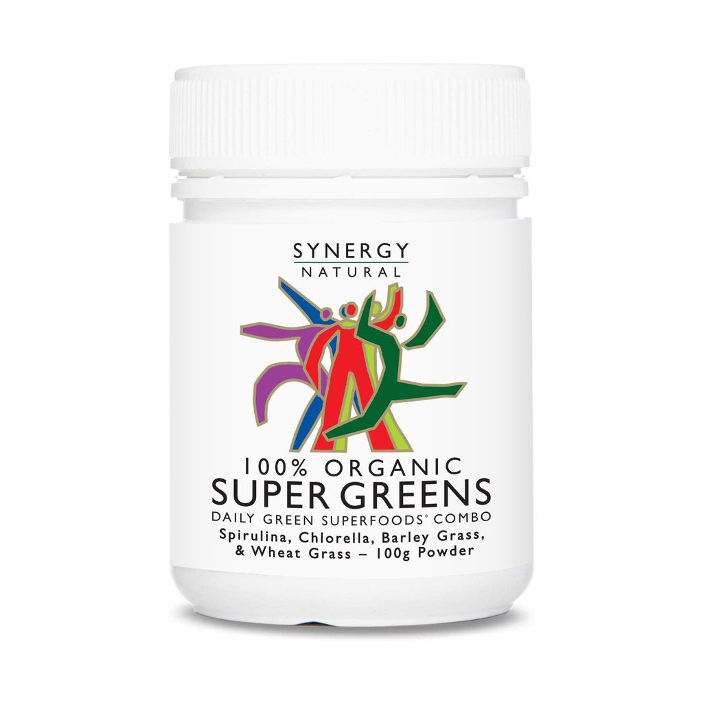 Synergy Natural Organic Super Greens  Powder 100g