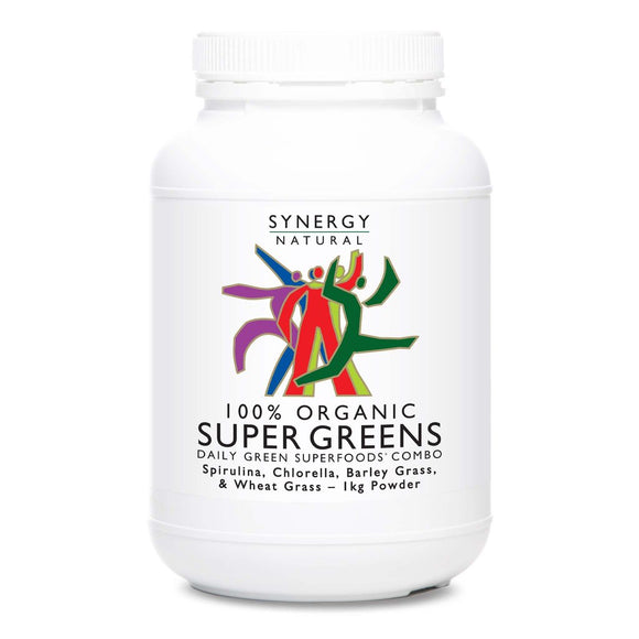 Synergy Natural Super Greens Organic Powder 1kg