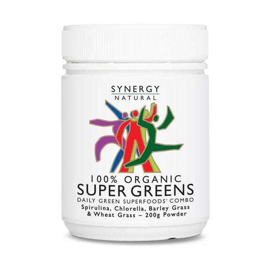 Synergy Natural Super Greens Organic Powder 200g