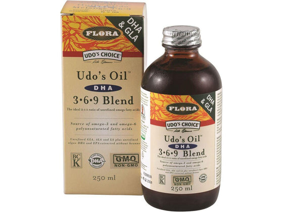 Udo's Choice, Udo's DHA Oil 3-6-9 Blend-Natural Progression