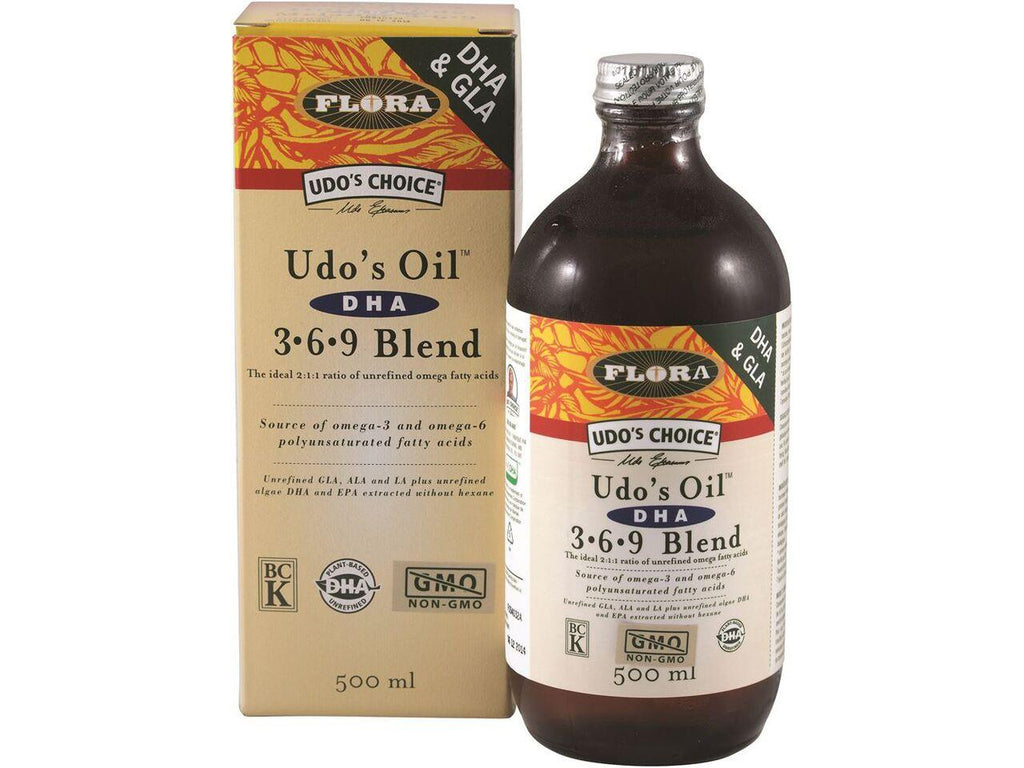 Udo's Choice, Udo's DHA Oil 3-6-9 Blend-Natural Progression
