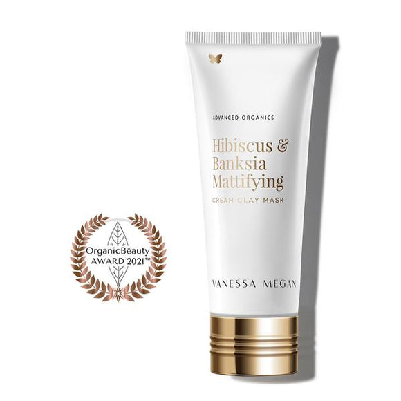 Vanessa Megan Hibiscus & Banksia Mattifying Cream Clay Mask 180ml