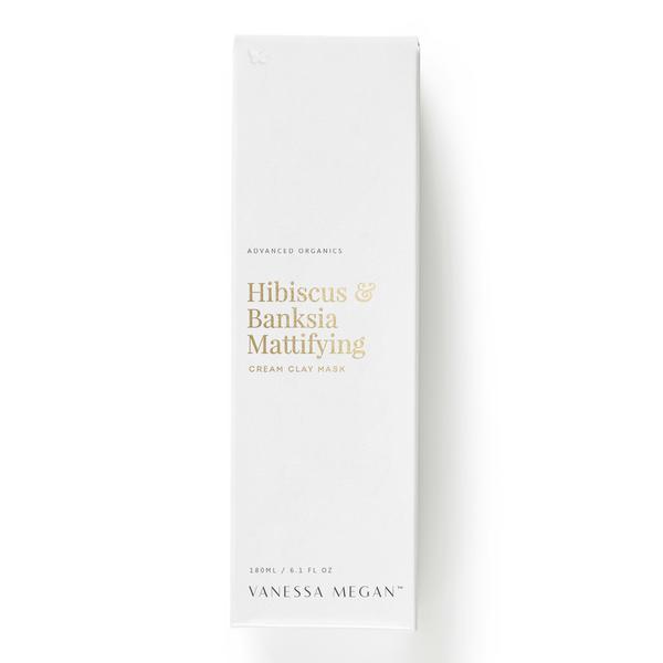 Vanessa Megan Hibiscus & Banksia Mattifying Cream Clay Mask 180ml