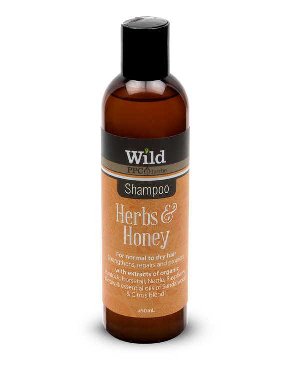 Wild Shampoo Herbs & Honey 250ml