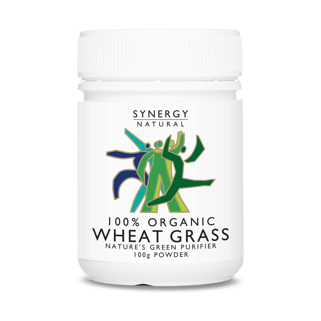Synergy Natural Wheat Grass Organic Powder 100g