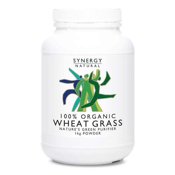 Synergy Natural Wheat Grass Organic Powder 1kg