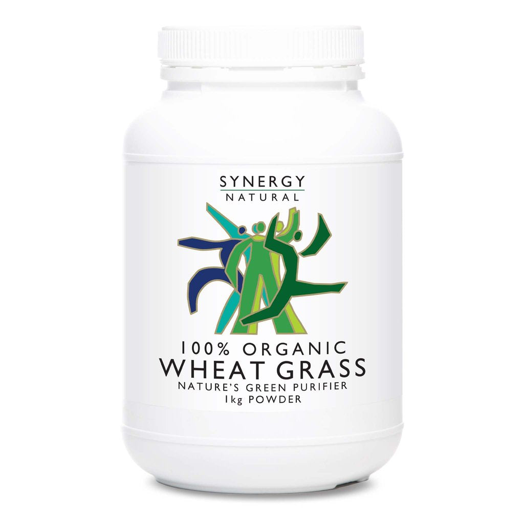 Synergy Natural Wheat Grass Organic Powder 1kg