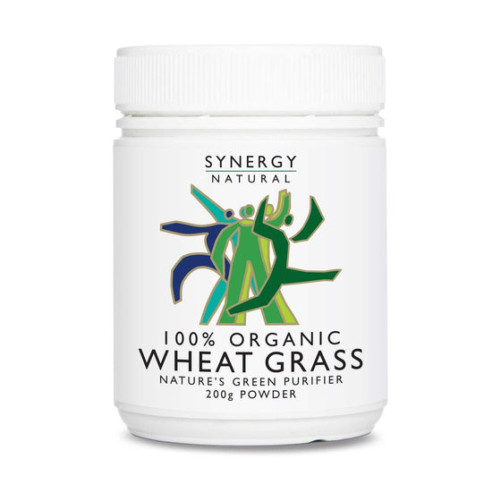 Synergy Natural Wheat Grass Organic Powder 200g