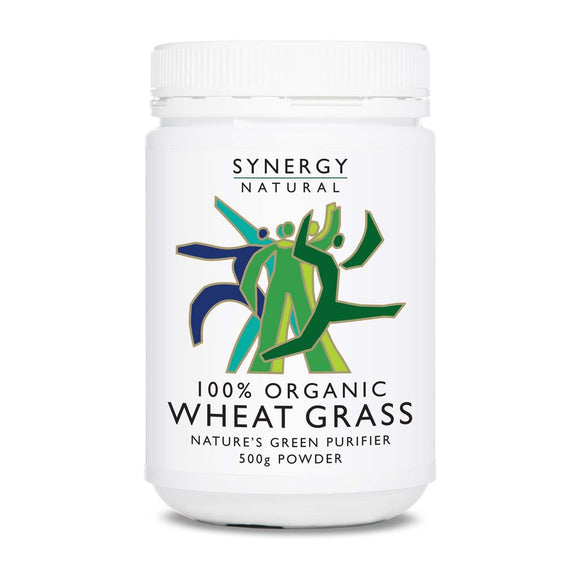 Synergy Natural Wheat Grass Organic Powder 500g