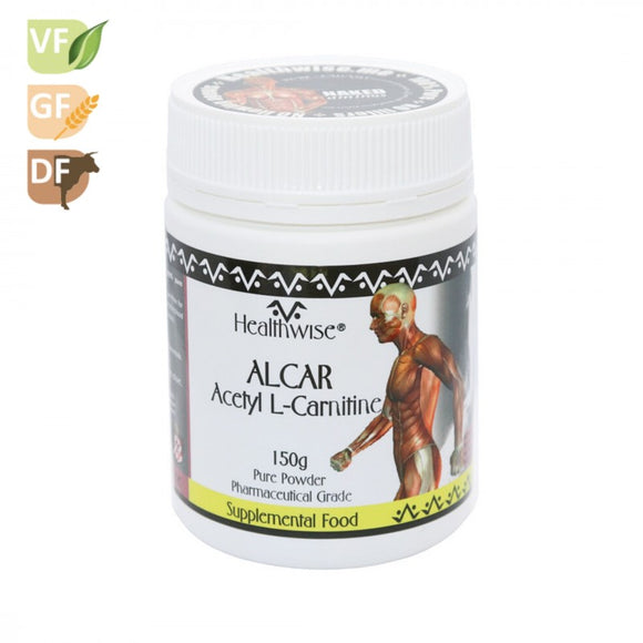 Healthwise Alcar Acetyl L-Carnitine 150g Powder