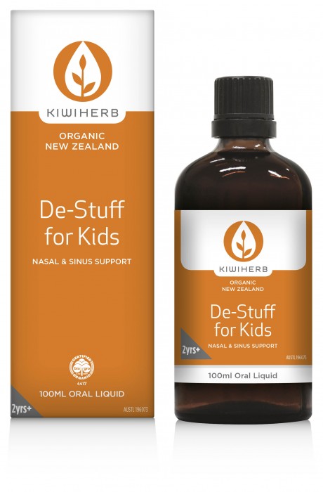 Kiwi Herb Organic De-Stuff For Kids 100ml