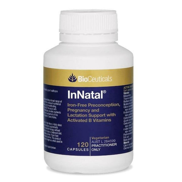 Bioceuticals In Natal Iron Free 120 Capsules