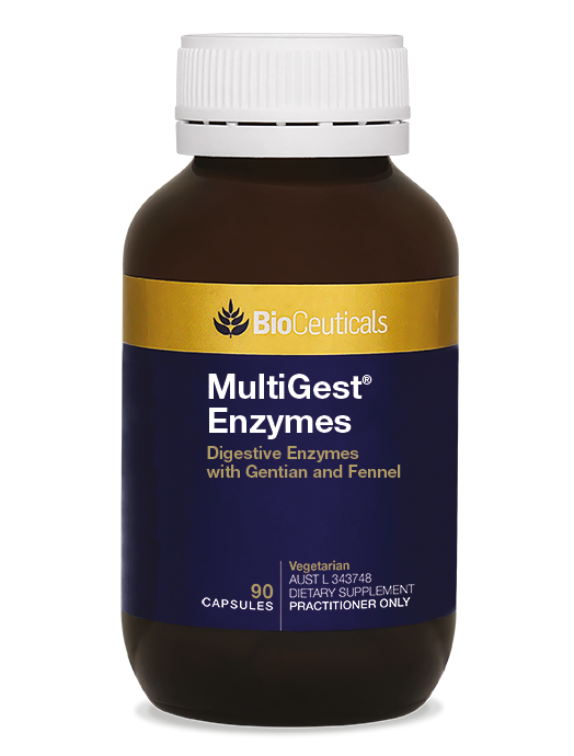 Bioceuticals Multigest Enzymes 90 Capsules