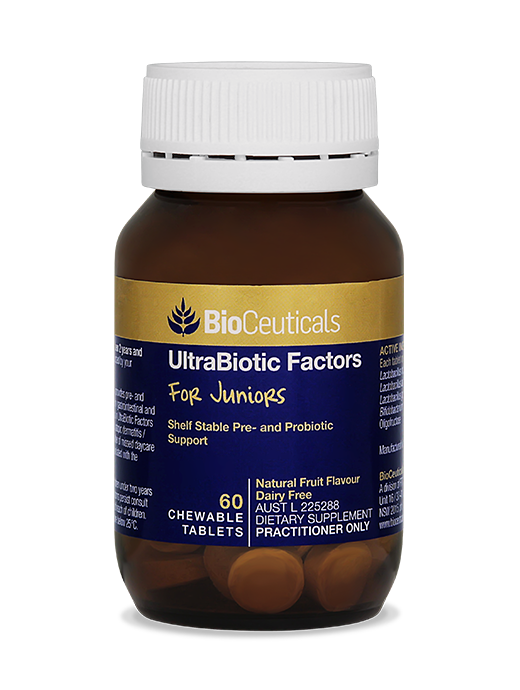 Bioceuticals Ultrabiotic Factors For Juniors 60c