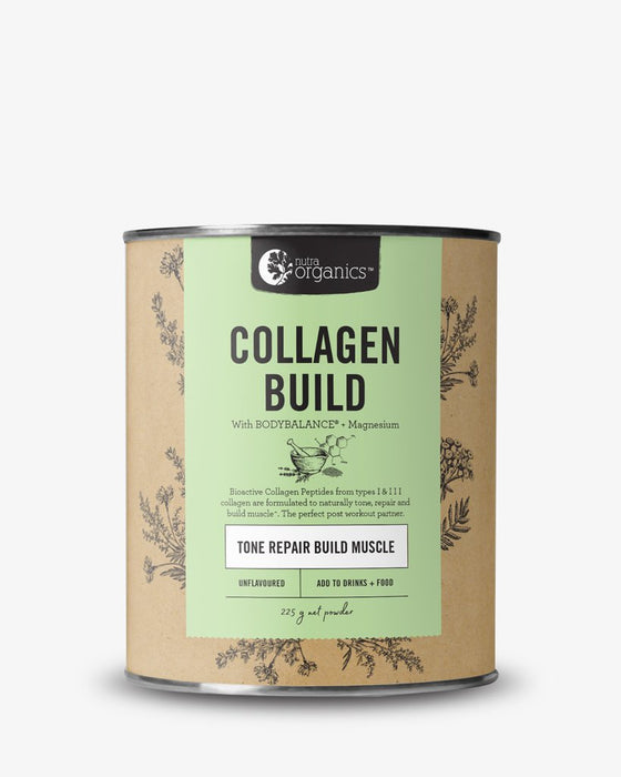 Nutra Organics Collagen Build Muscle 225g