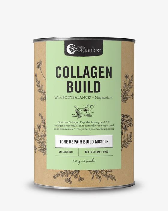 Nutra Organics Collagen Build Muscle 450g