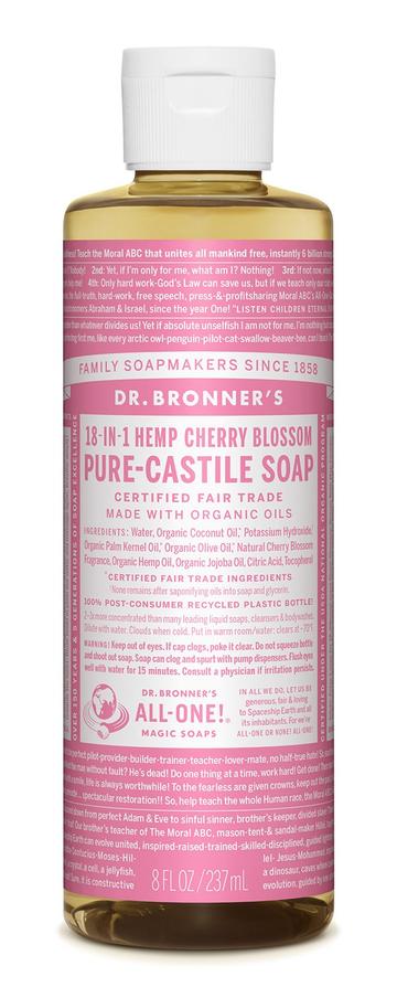 Dr Bronners Liquid Castile Cherry Blossom 237ml