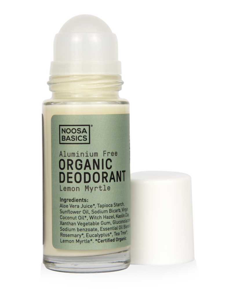 Noosa Basics Organic Deodorant Roll On Lemon Myrtle  50ml
