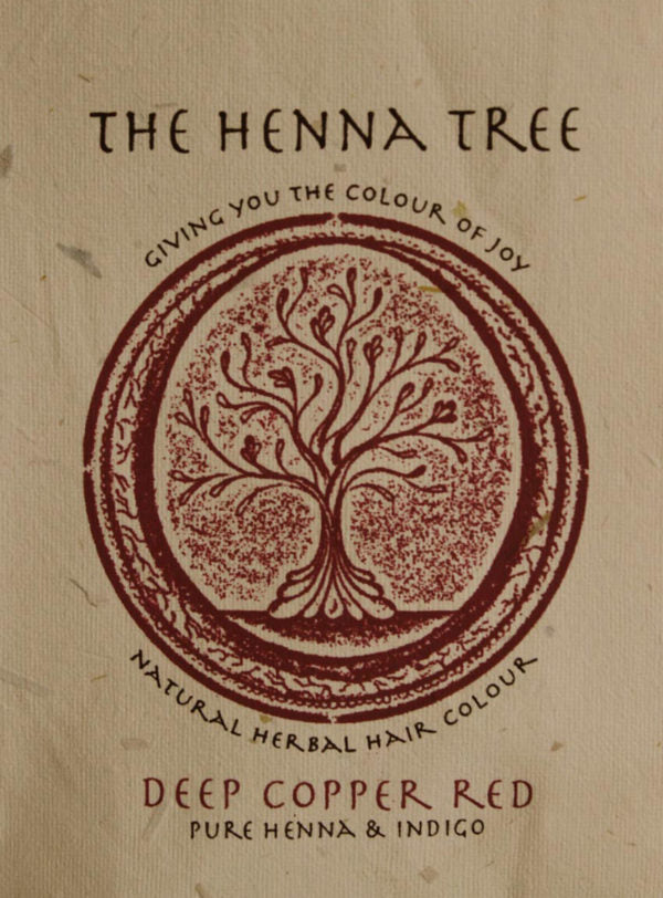 The Henna Tree Hair Colour Deep Copper Red