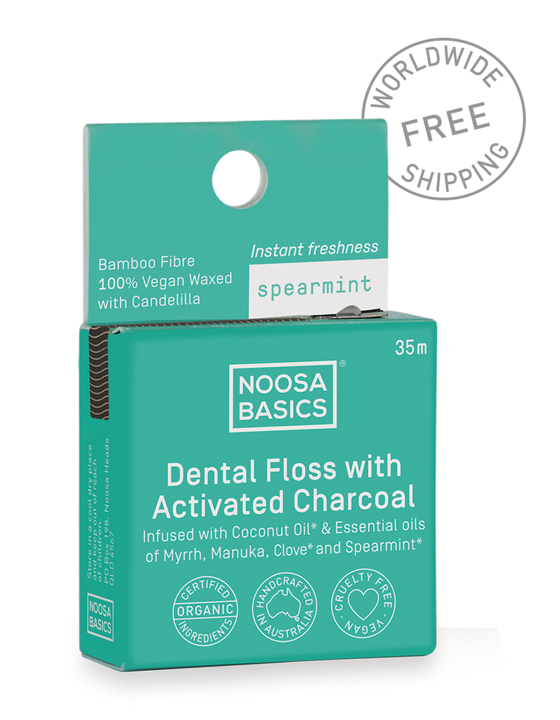 Noosa basics Bamboo Charcoal Dental Floss