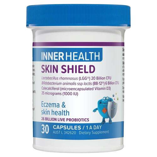Ethical Nutrients Inner Health Eczema Shield 30 Capsules