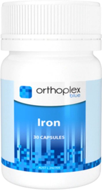 Orthoplex Blue Label Iron 30 Capsules