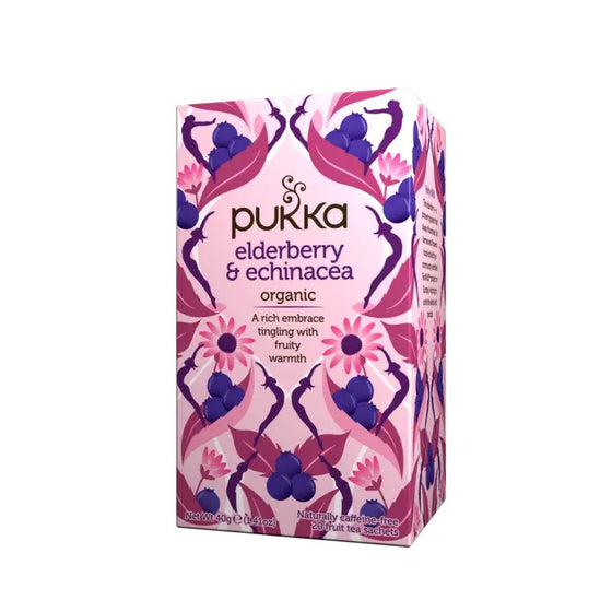 Pukka Elderberry & Echinacea x 20 Tea Bags