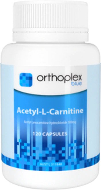 Orthoplex Blue Acetyl-L-Carnitine 120 Capsules