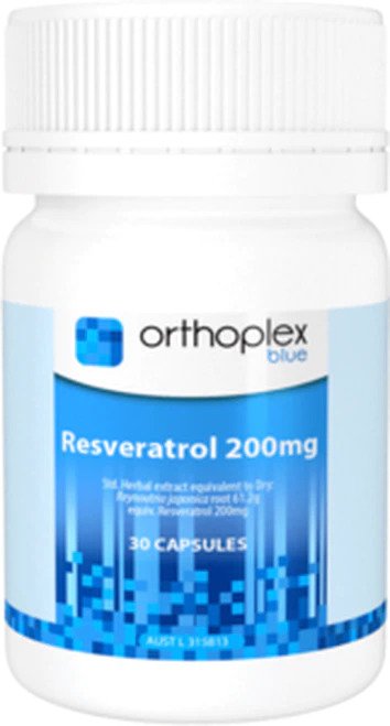 Orthoplex Blue Label Resveratrol 30 Capsules