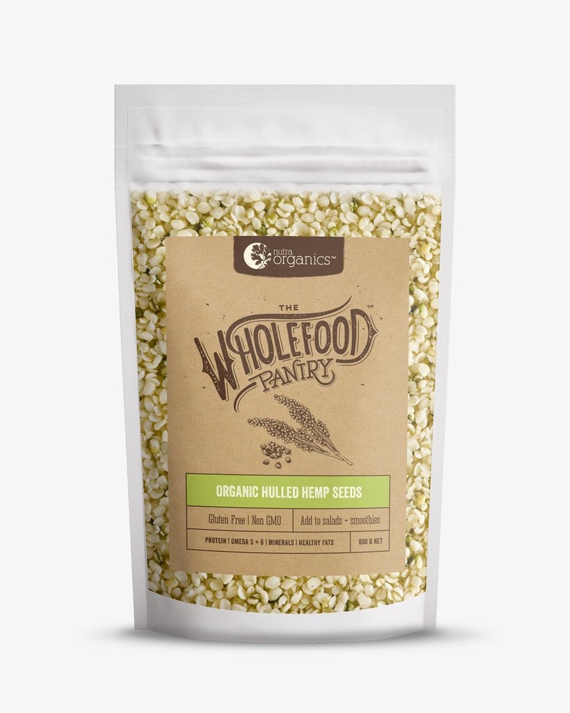 Nutra Organics Organic Hemp Seeds 800g