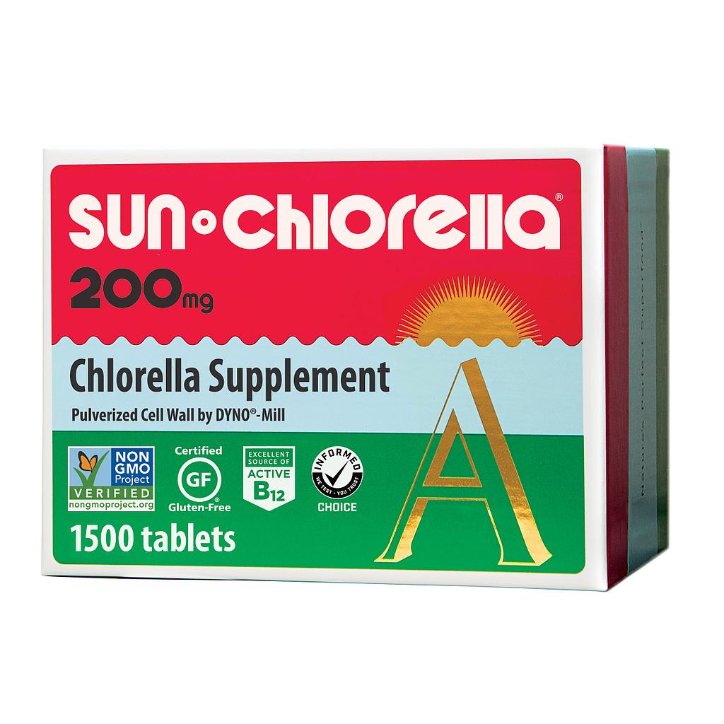 Sun Chlorella 200mg 1500 Tablets