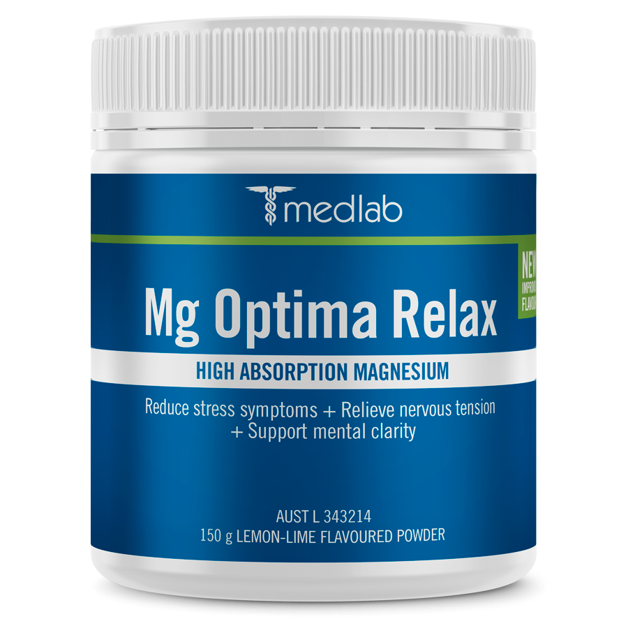 Medlab Mg Optima Relax Lemon Lime 150g