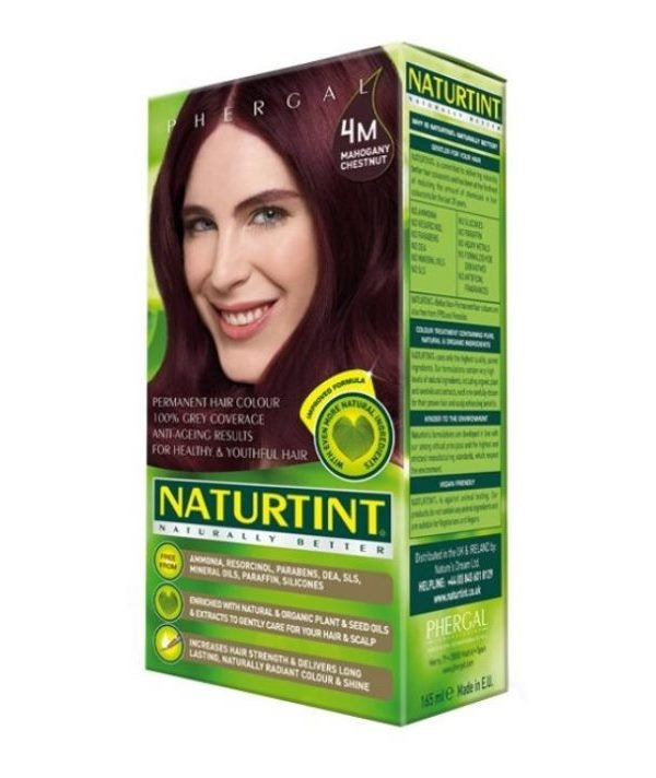 Naturtint Permanent Hair Colour 4 M Mahogany Chestnut 165ml