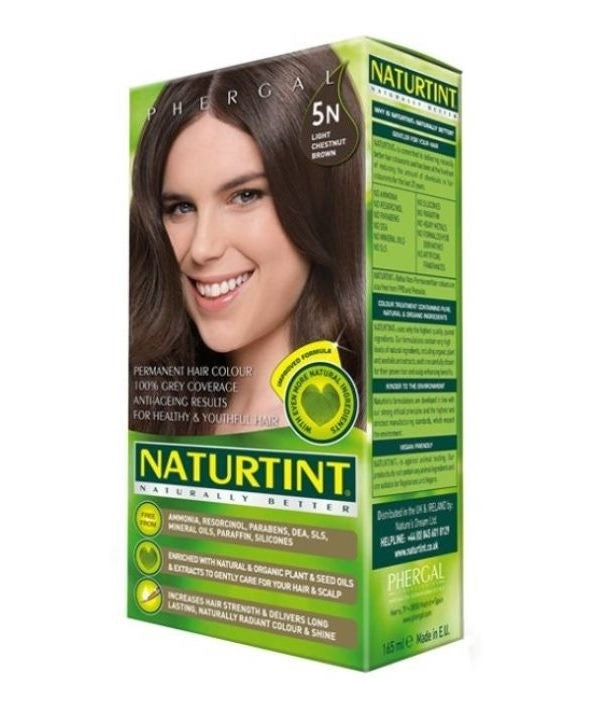 Naturtint Permanent Hair Colour 5 N Light Chestnut Brown 165ml