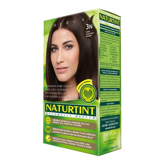 Naturtint Permanent Hair Colour 3 N Dark Chestnut Brown 165ml