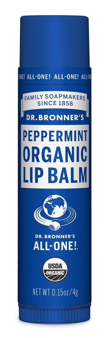 Dr Bronners Lip Balm Peppermint 4g