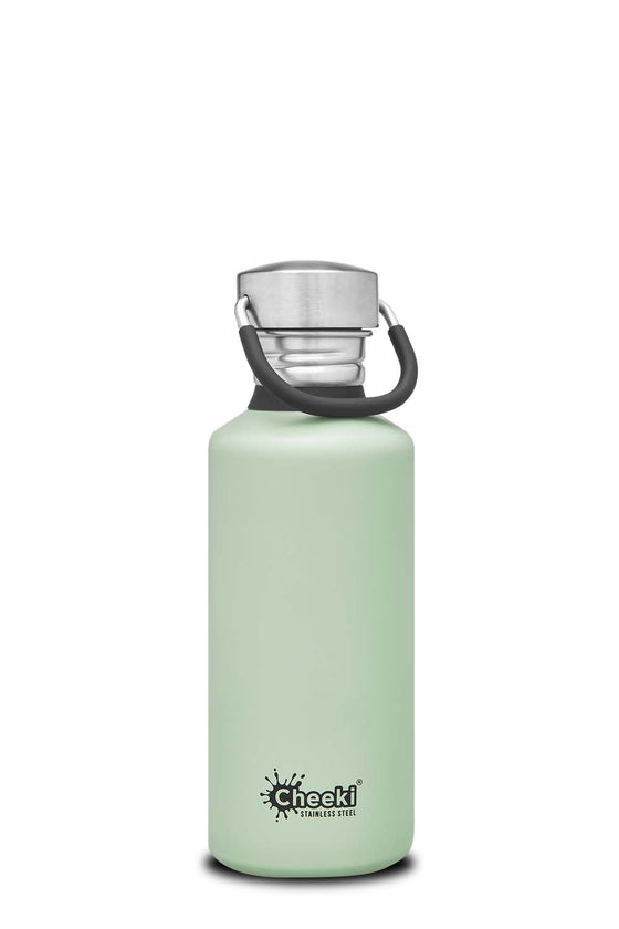 Cheeki Classic Stainless Steel Single Wall Pistachio 500ml