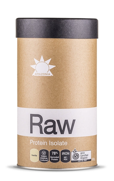 Amazonia Raw Protein Isolate Vanilla 500g