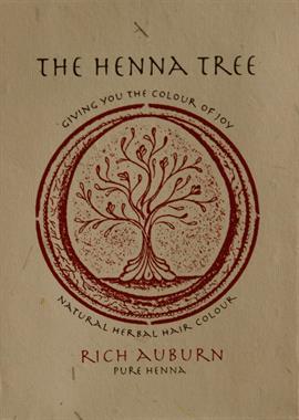 Henna Tree Hair Herbal Colour - Rich Auburn-Natural Progression