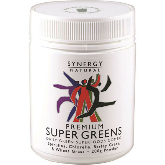 Synergy Natural Barley Grass Premium Powder 200g