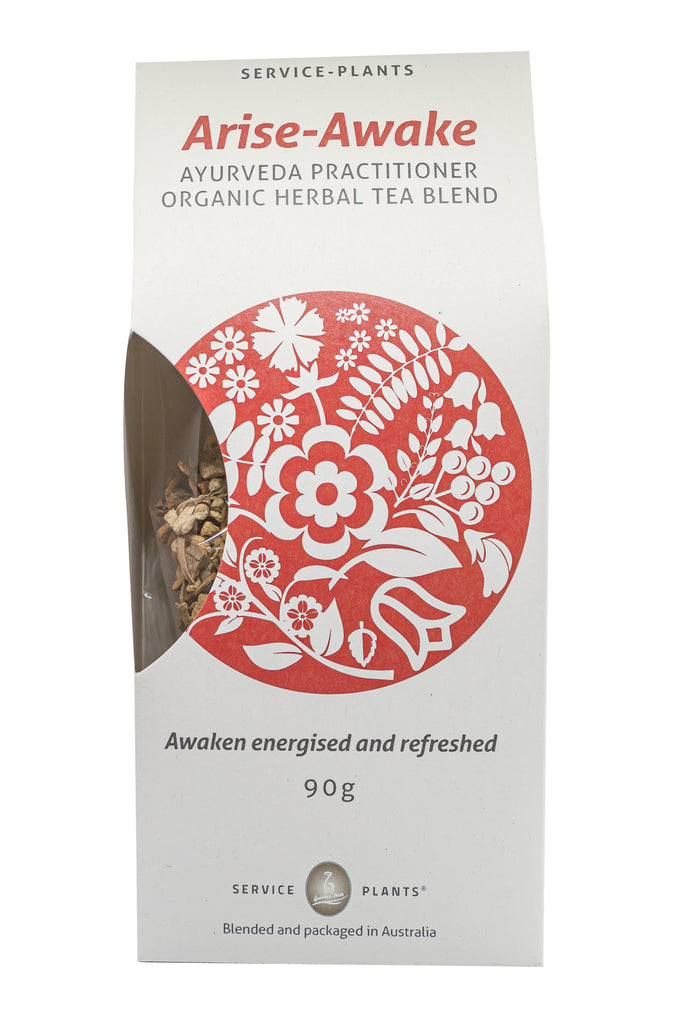 Service-Plants Arise Awake Herbal Tea 90g Organic Loose Leaf