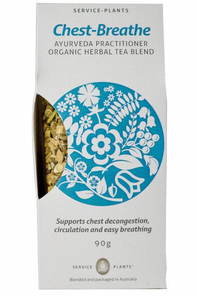 Service-Plants Chest Breathe Herbal Tea 90g Organic Loose Leaf