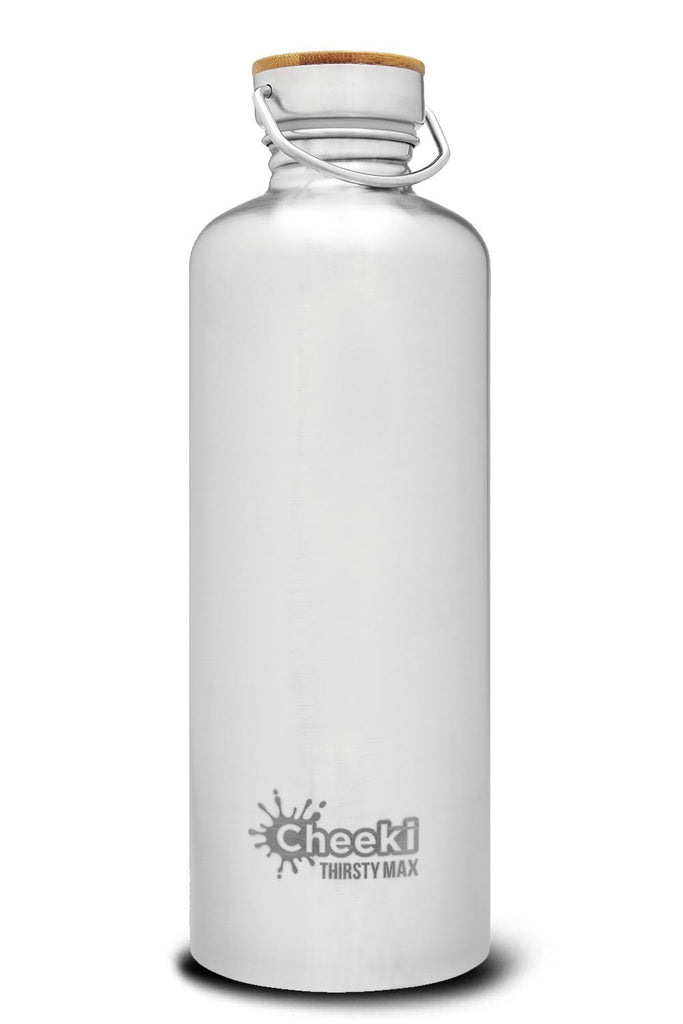 Cheeki Thirsty Max Single Wall Stainless Steel Silver 1.6 Litre