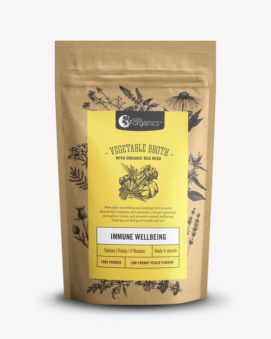 Nutra Organics Vegetable Broth - Low Fodmap Veggie 100g